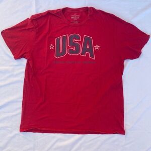 XXL General Standard USA‎ Graphic T-Shirt Patriotic Made in USA Cotton 2XL